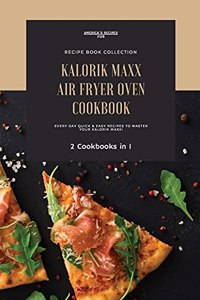 Kalorik MAXX Air Fryer Oven, 2 Cookbooks in 1