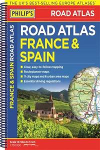 Philip's France and Spain Road Atlas