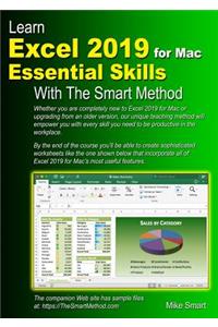 Learn Excel 2019 for Mac Essential Skills with The Smart Method