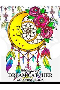 Whimsical dream catcher Coloring Book
