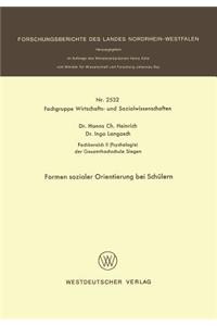 Formen Sozialer Orientierung Bei Schülern