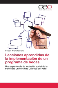 Lecciones aprendidas de la implementación de un programa de becas