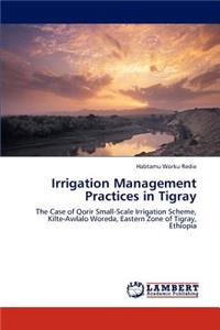 Irrigation Management Practices in Tigray