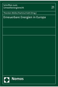 Erneuerbare Energien in Europa