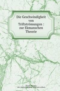 Die Geschwindigkeit von Triftstromungen