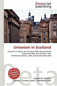 Unionism in Scotland