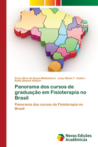 Panorama dos cursos de graduação em Fisioterapia no Brasil