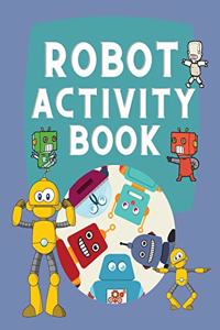 Robot Activity Book