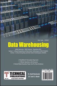 Data Warehousing for BE Anna University R21CBCS (Vertical III - CSE / IT / AI&DS & Vertical II - CS&BS - CCS341)