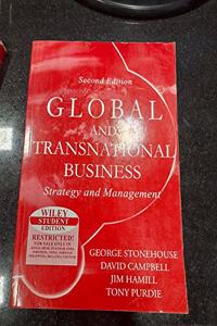Global And Transnational Business