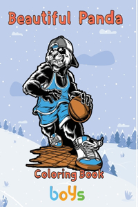 Beautiful Panda Coloring Book boys