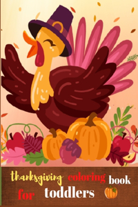 Thanksgiving coloring book for toddlers