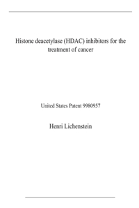 Histone deacetylase (HDAC) inhibitors for the treatment of cancer