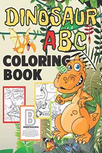Dinosaur ABC Coloring Book