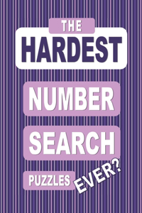 HARDEST Number Search Puzzles Ever?