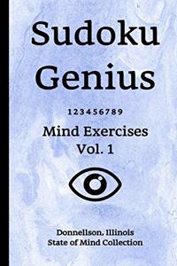 Sudoku Genius Mind Exercises Volume 1