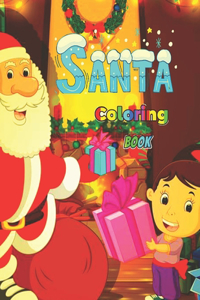 Santa Coloring Book
