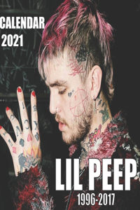 Calendar 2021 Lil Peep 1996-2017