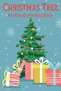 Christmas Tree An Kids Coloring Book