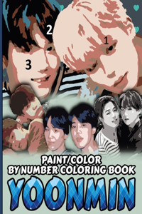 Yoonmin Color/Paint by Number Coloring Book
