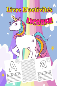 Livre D'activités Licorne