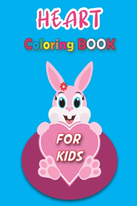 Heart Coloring Book for Kids