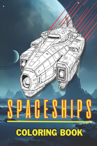 Spaceships coloring book
