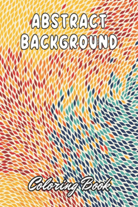 Abstract Background Coloring Book for Adults