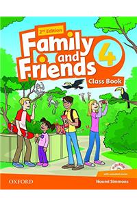 Family and Friends: Level 4: Class Book with Student MultiROM
