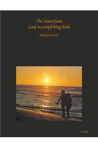 Sunset Jams Goal Accomplishing Book