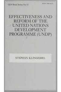Effectiveness & Reform of the United Nations Development Programme