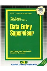Data Entry Supervisor