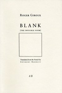 Blank (the Invisible Poem)