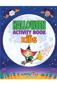 Halloween Activity Book For Kids