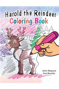 Harold the Reindeer Coloring Book