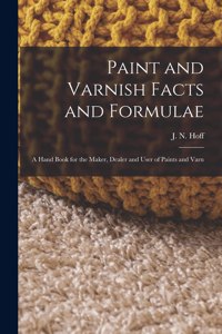 Paint and Varnish Facts and Formulae