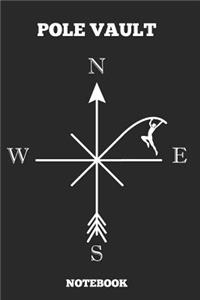Pole Vault Love N E S W Notebook