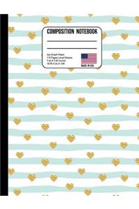 Composition Notebook 4X4 Graph Paper