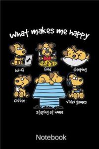 Notebook - What Makes Me Happy