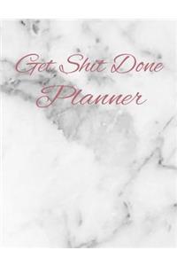 Get Shit Done Planner