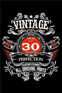 Vintage Old No 30 Aged Perfection Genuine All Original Parts