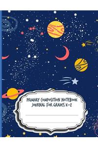 Primary Composition Notebook Journal For Grades K-2