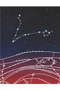 Pisces Astrological Zodiac Sign Notebook