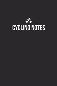 Cycling Notebook - Cycling Diary - Cycling Journal - Gift for Cyclist
