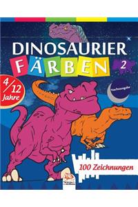 Dinosaurier färben 2 - Nachtausgabe