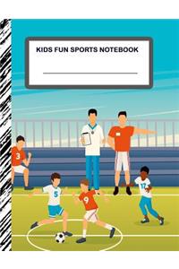 Kids Fun Sports Notebook