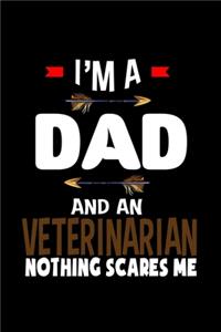 I'm a dad and a veterinarian. Nothing scares me