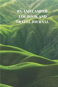 RV and Camper Log Book and Travel Journal