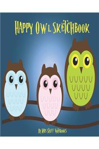 Happy Owl Sketchbook