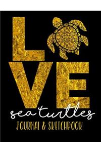 Sea Turtles Journal & Sketchbook